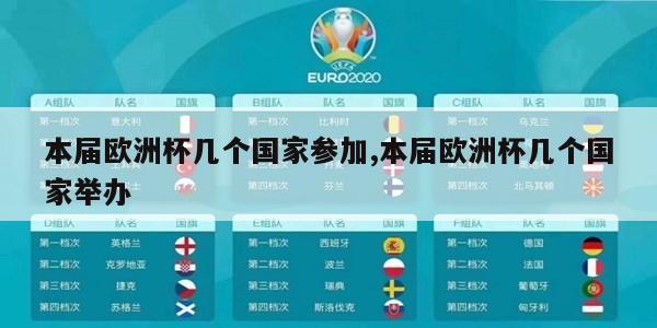 本届欧洲杯几个国家参加,本届欧洲杯几个国家举办